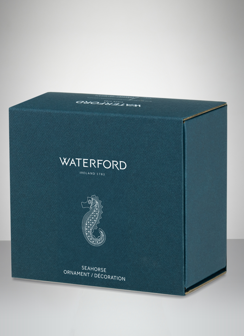 Elegant Waterford Seahorse Christmas Ornament– Irish Crystal Ornament for Collectors