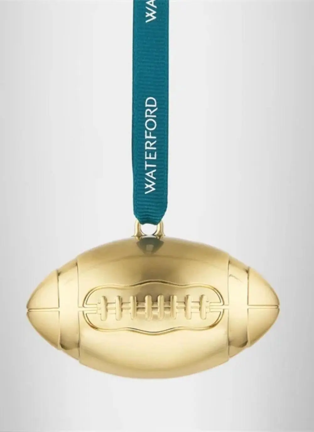 Football Golden Hanging Ornament