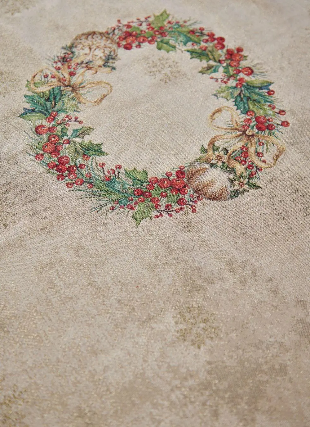  Jacquard Christmas Table Cloth 