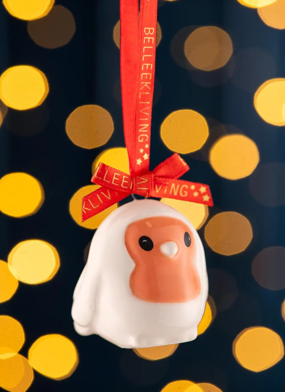 Belleek Robin Mini Ornament