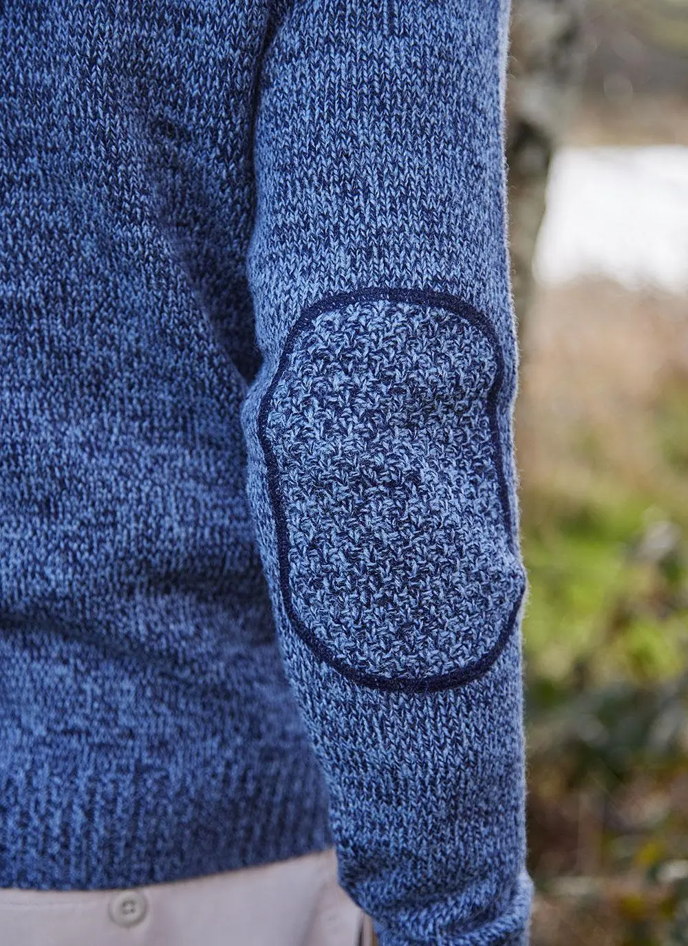 Gerard Crew Neck Aran Sweater