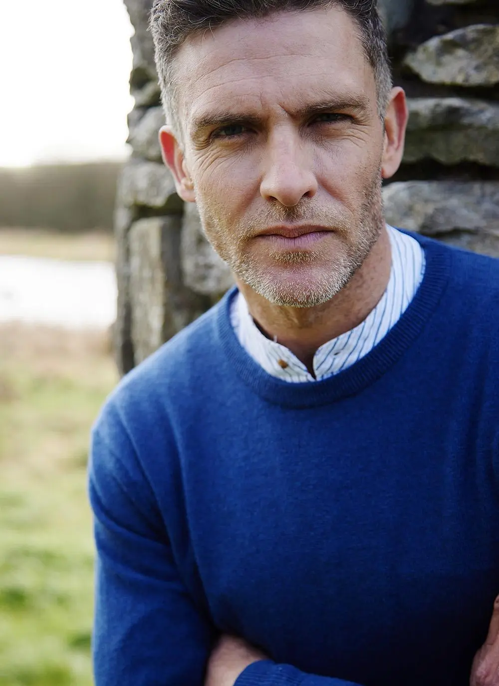 James Lambswool Crew Neck Sweater