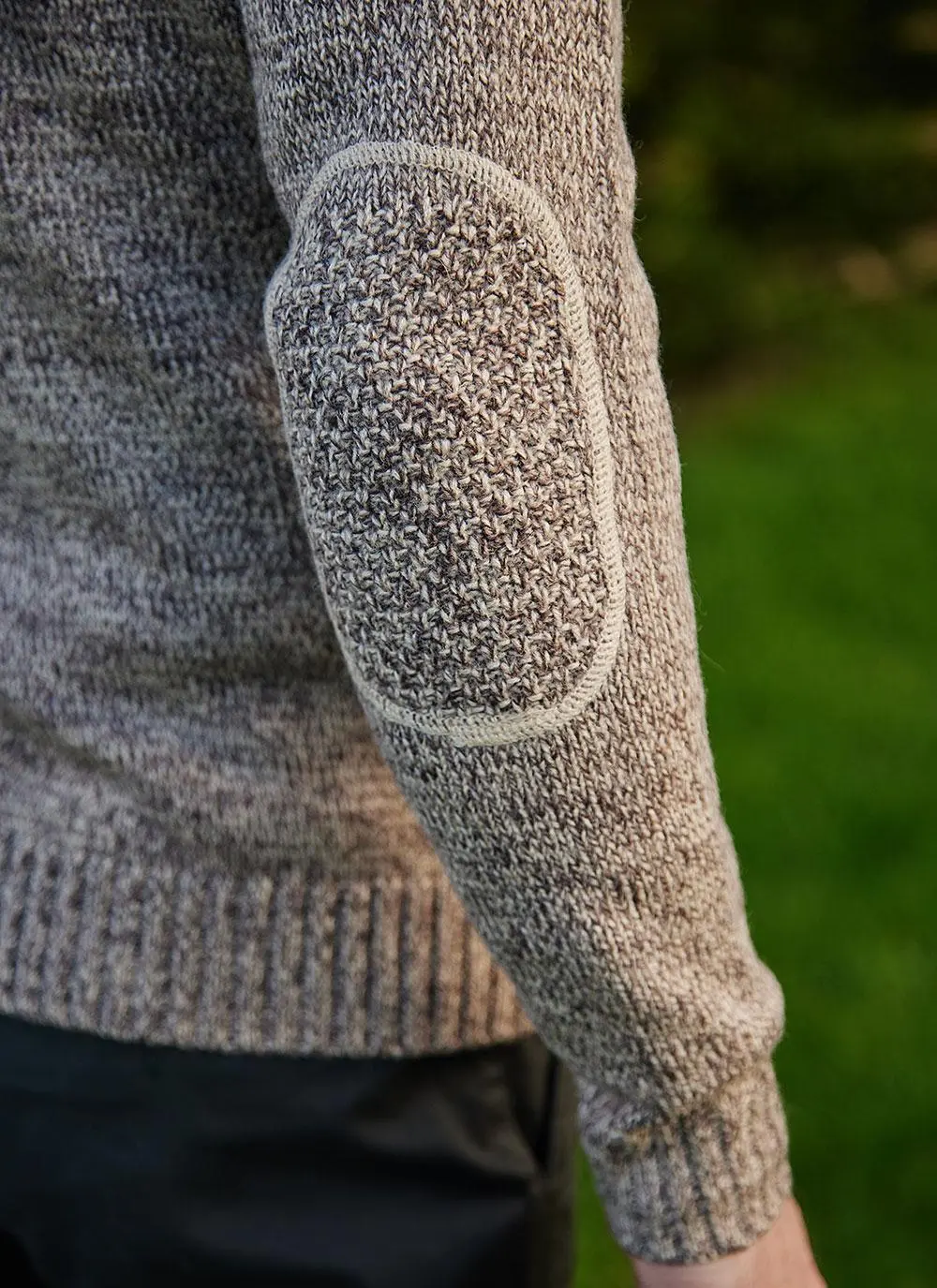 Gerard Crew Neck Aran Sweater