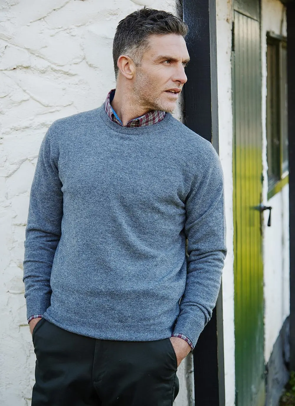 James Lambswool Crew Neck Sweater