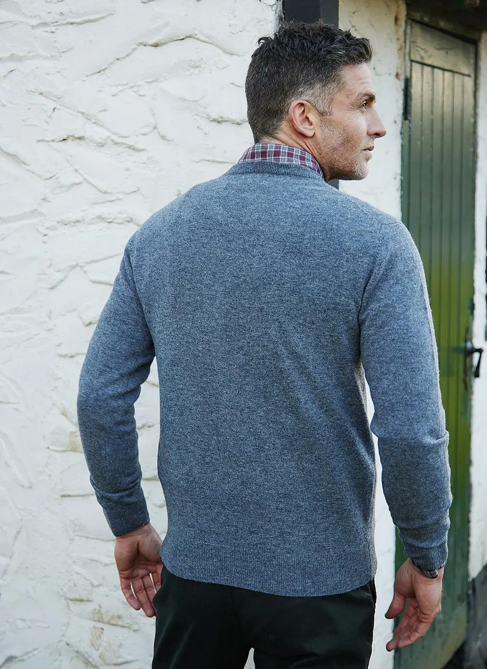 James Lambswool Crew Neck Sweater