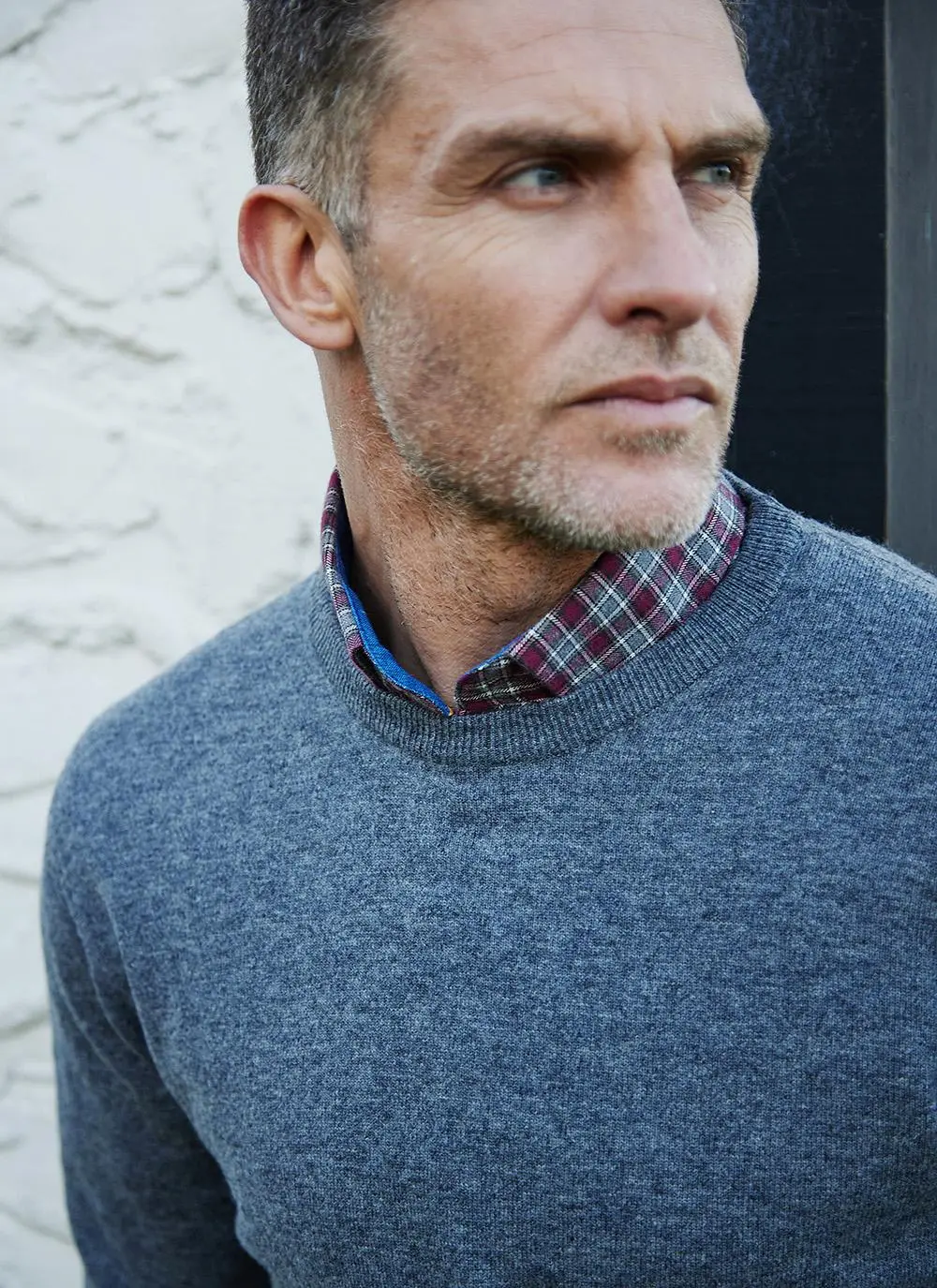 James Lambswool Crew Neck Sweater