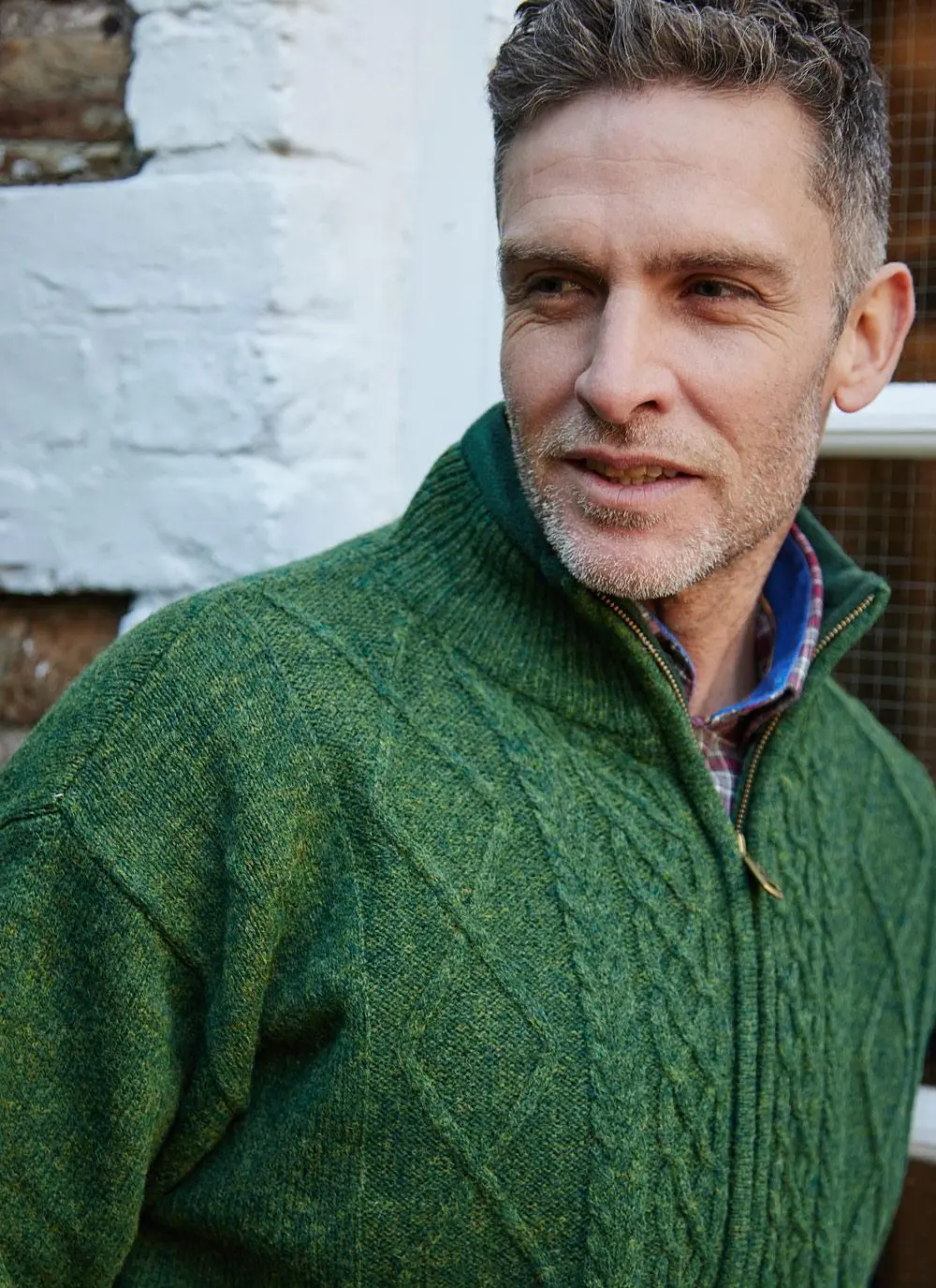 Seamus Heritage Zip Cardigan