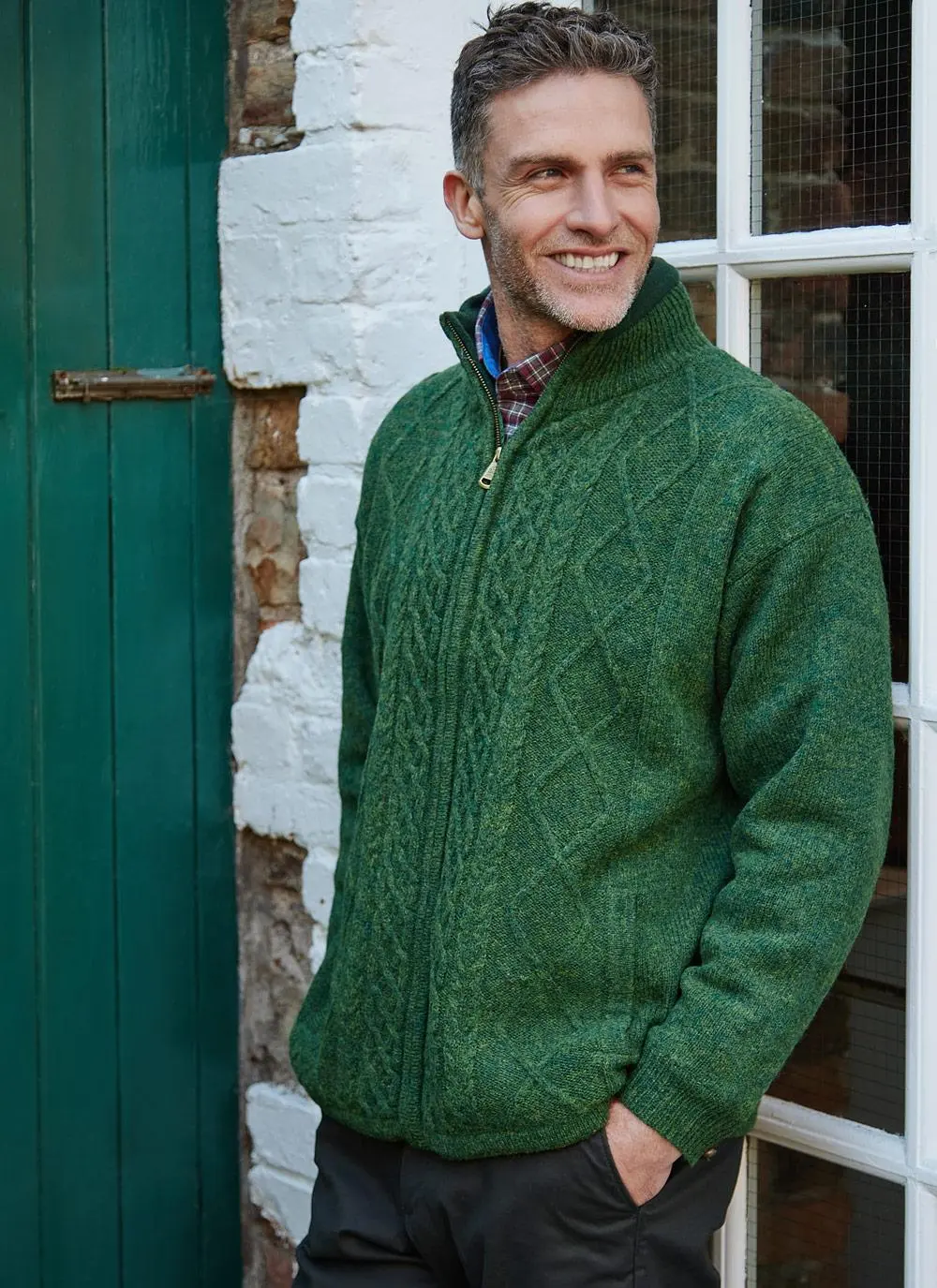 Seamus Heritage Zip Cardigan