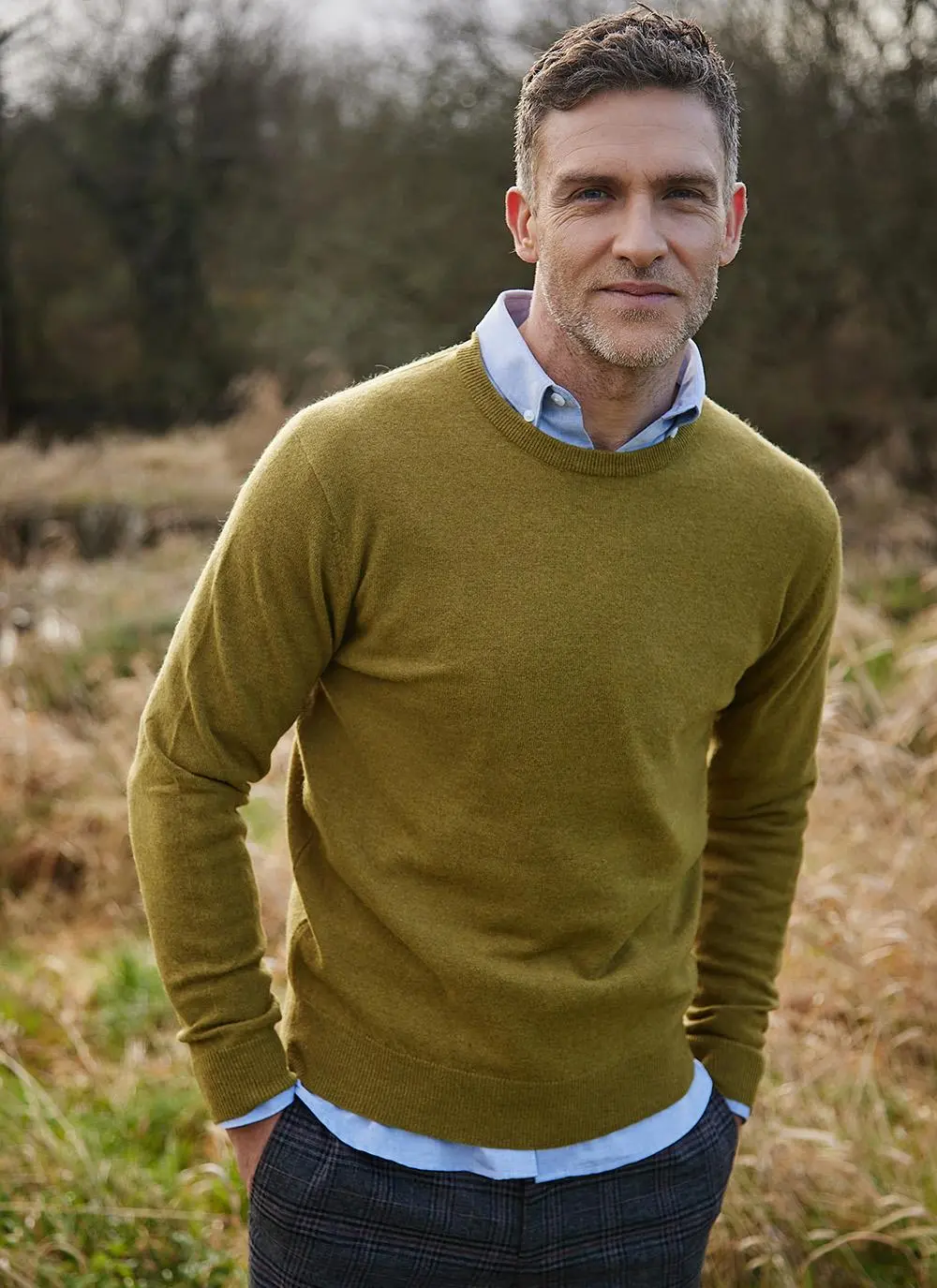 James Lambswool Crew Neck Sweater