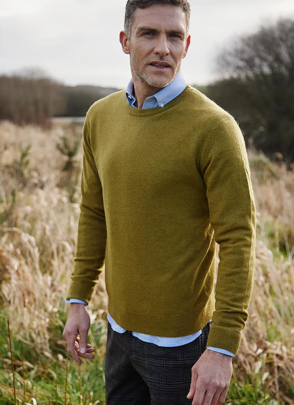 James Lambswool Crew Neck Sweater