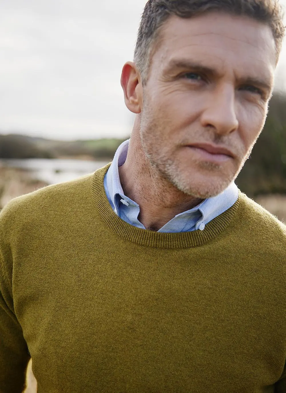 James Lambswool Crew Neck Sweater