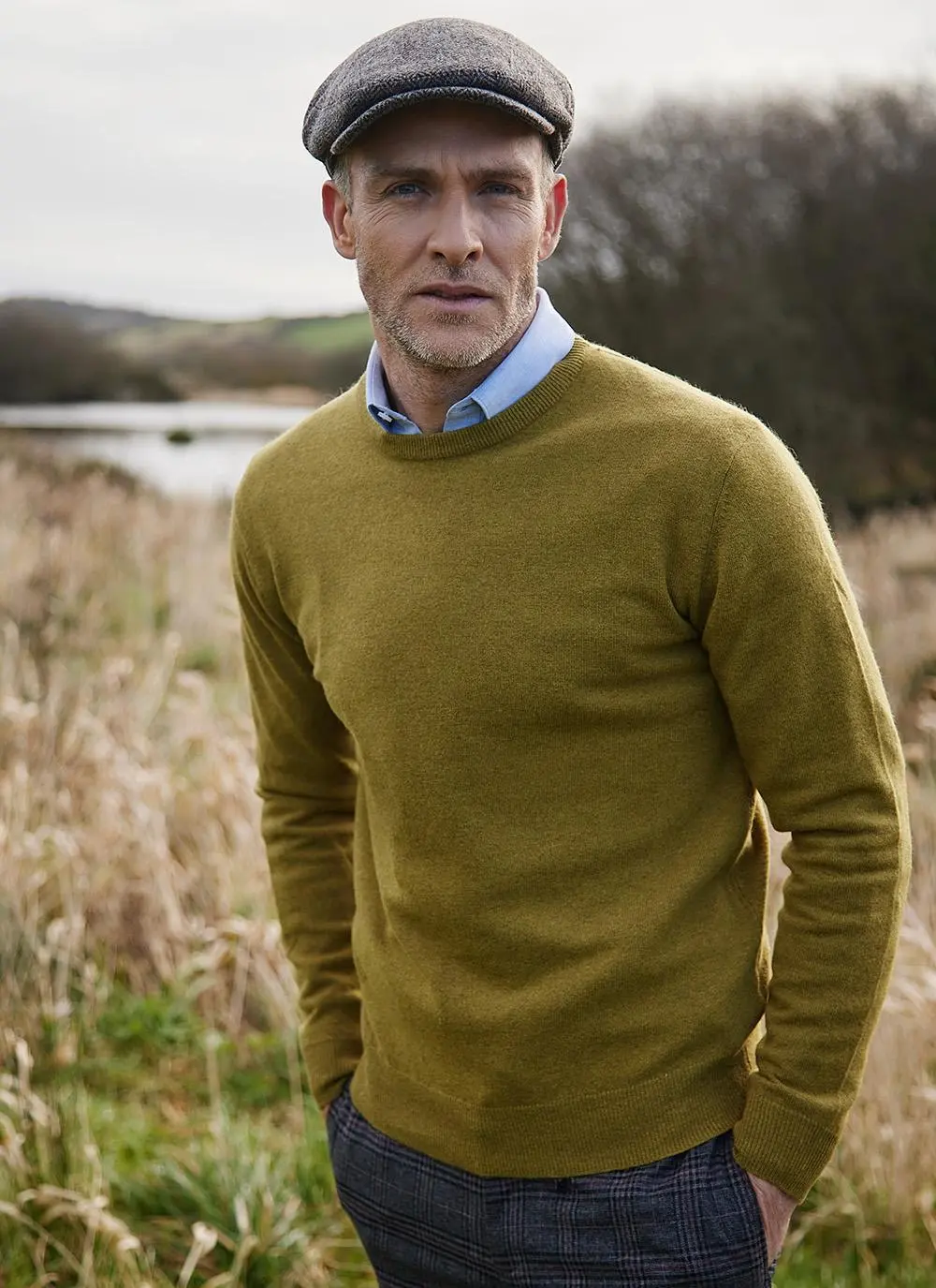 James Lambswool Crew Neck Sweater