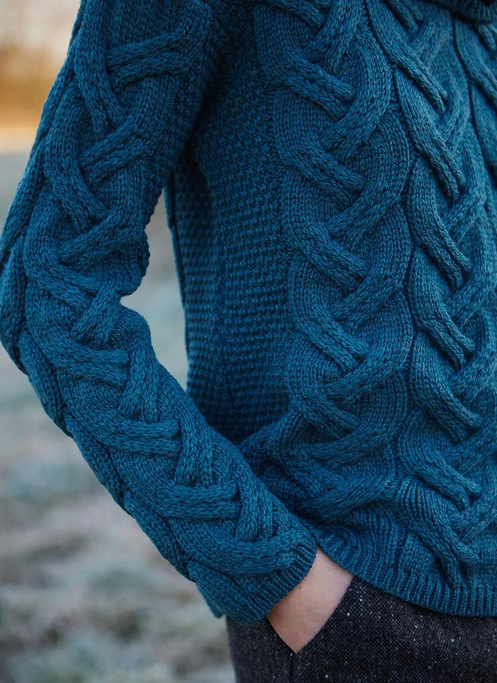 Supersoft Merino Wool Cowl Neck Sweater