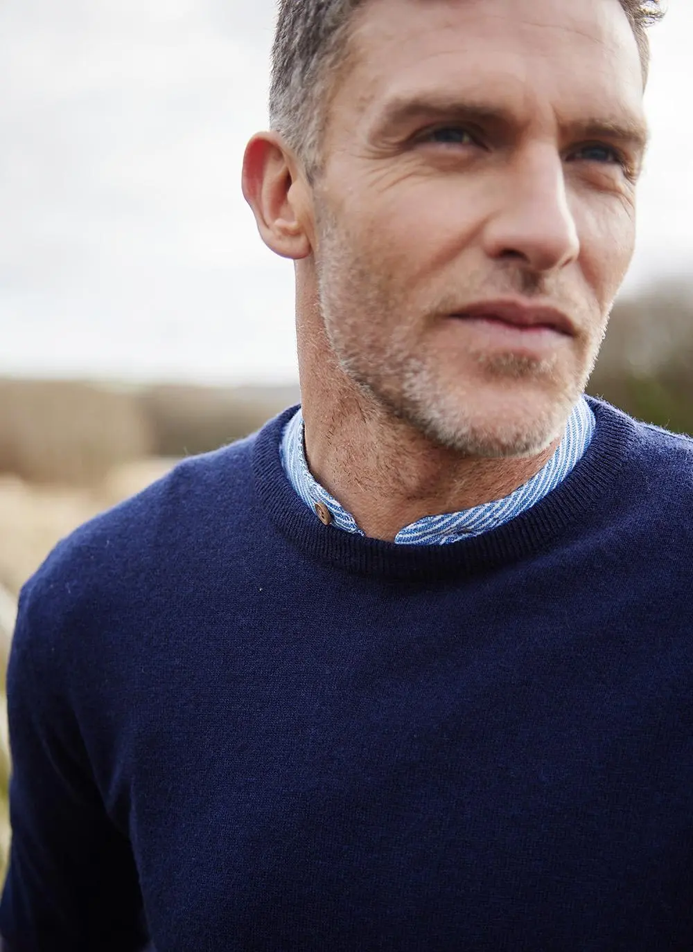James Lambswool Crew Neck Sweater