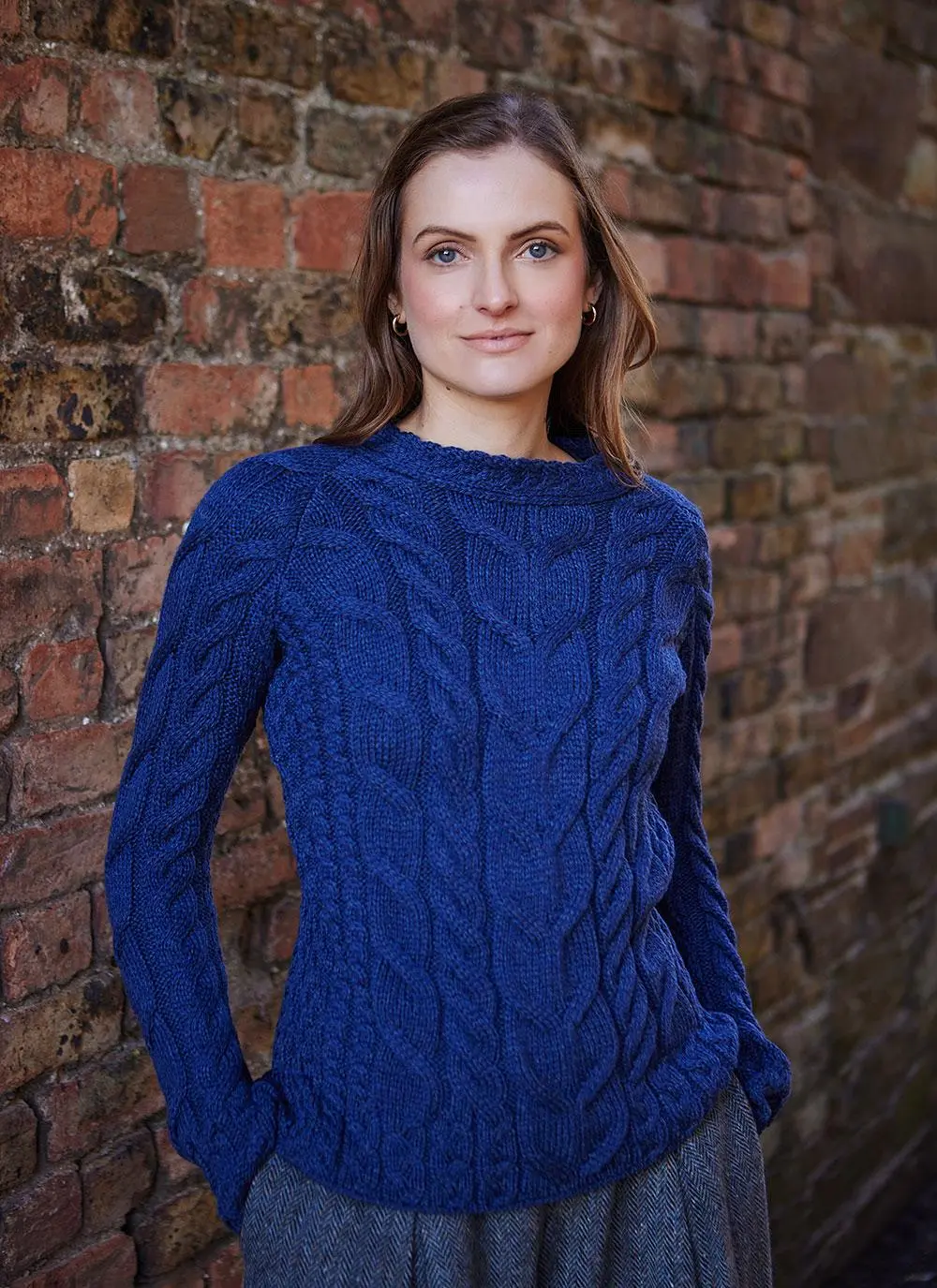 Supersoft Aran Cable Sweater