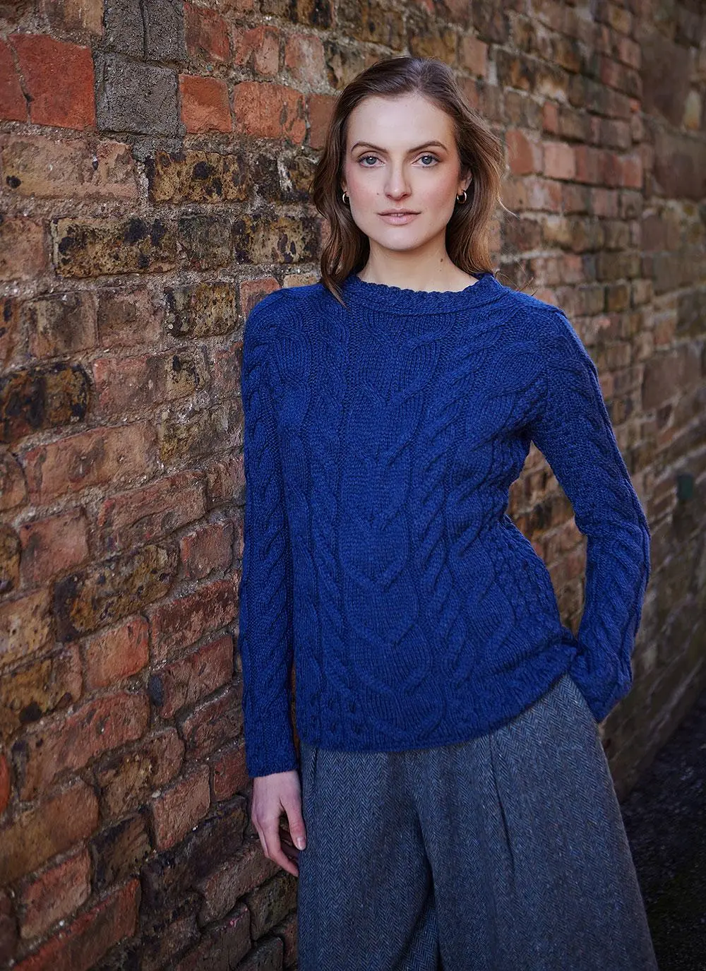 Supersoft Aran Cable Sweater