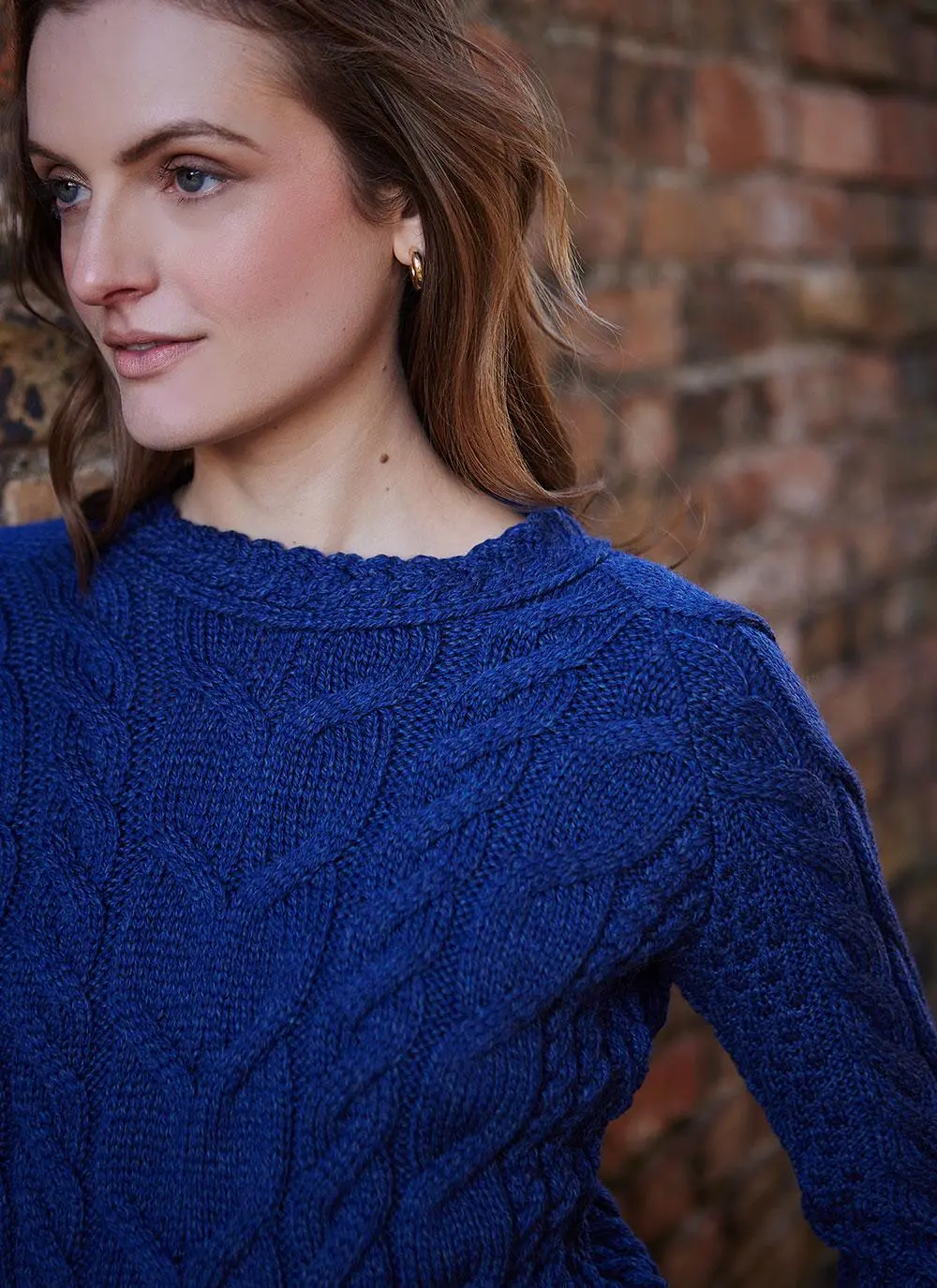 Supersoft Aran Cable Sweater