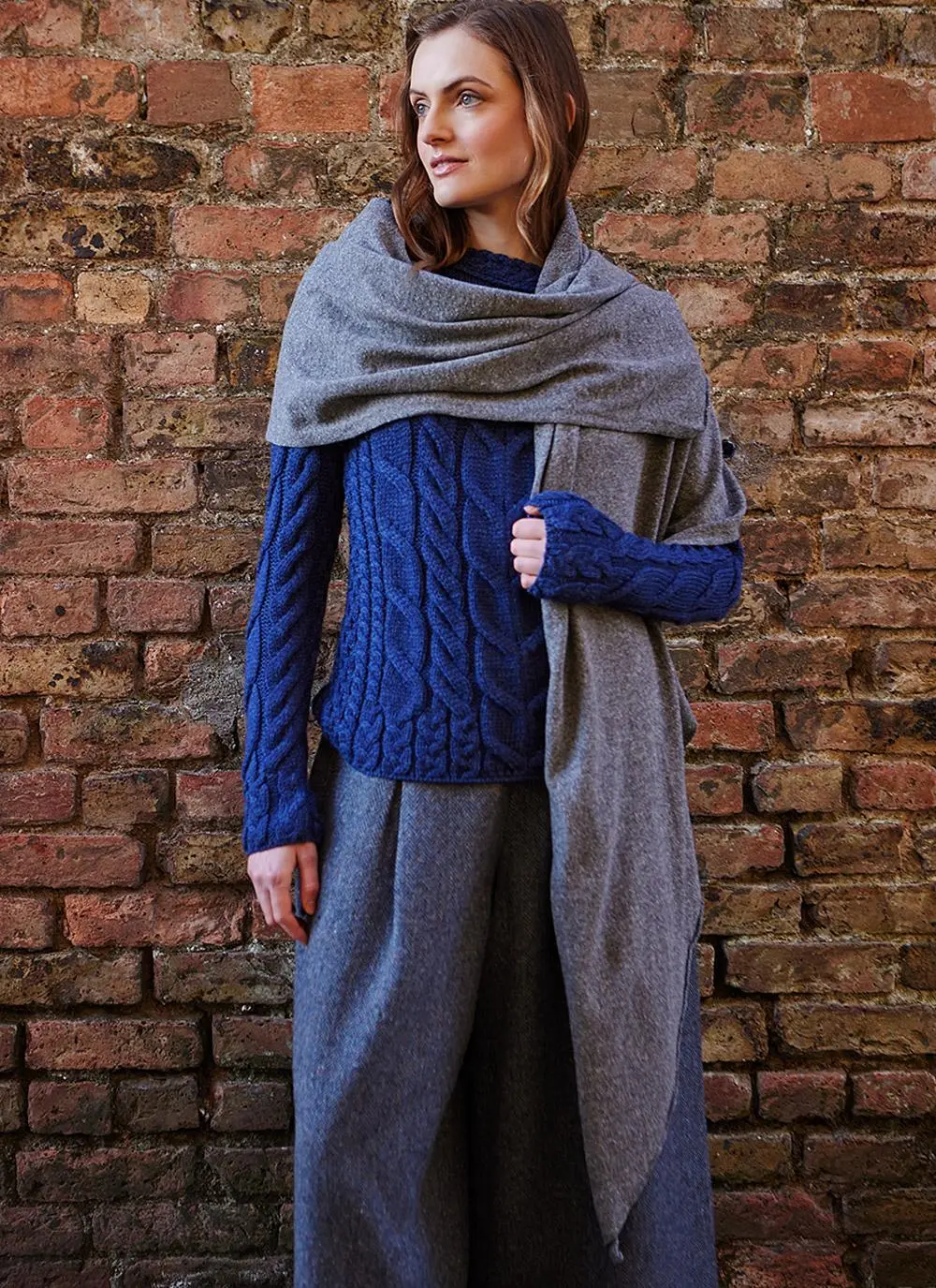 Donegal Tweed Wrap