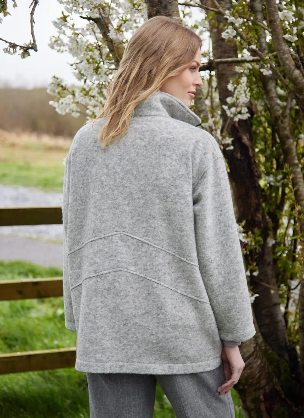 Elaine Wool Zip Jacket 