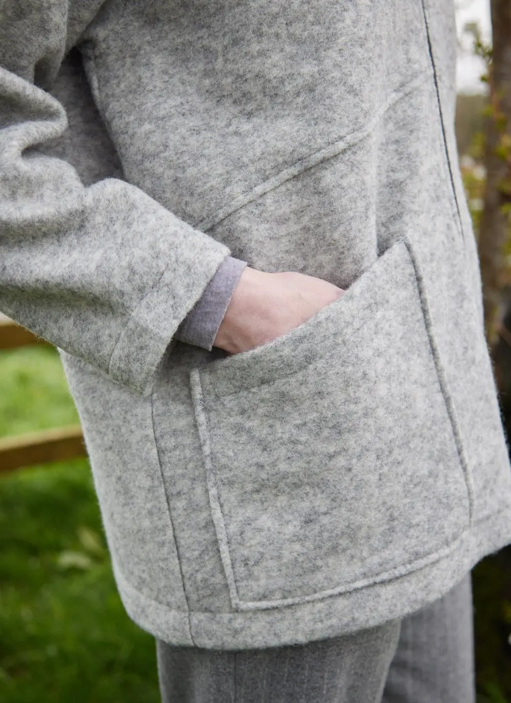 Elaine Wool Zip Jacket 