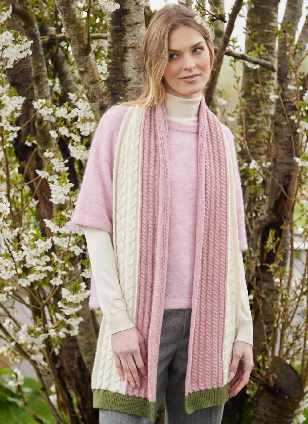 Carrick Color Block Scarf