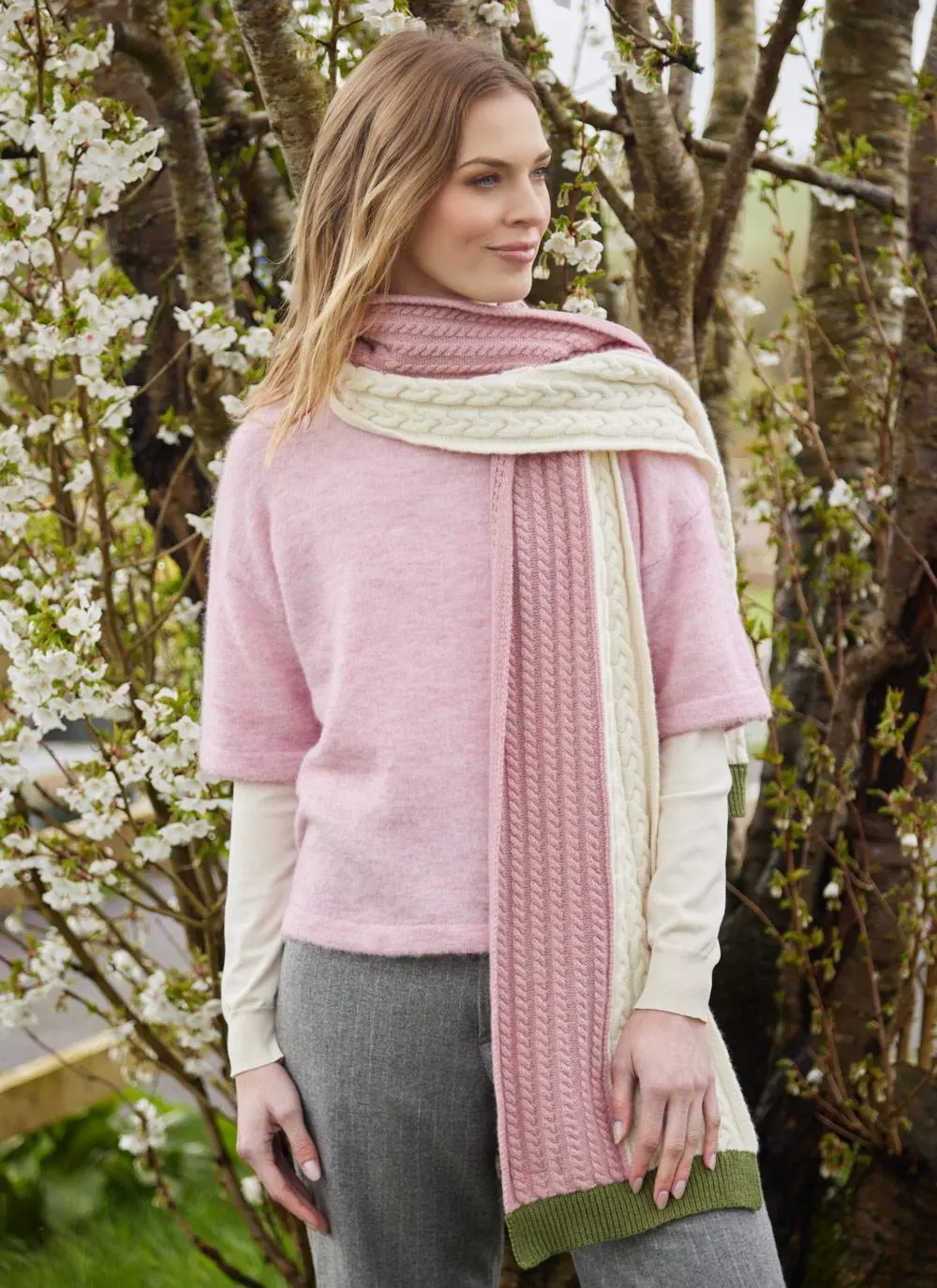 Carrick Color Block Scarf