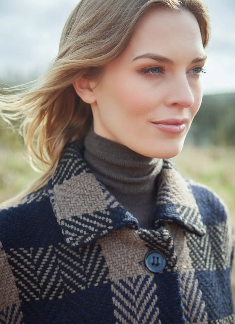 Sophie Herringbone Check Jacket 
