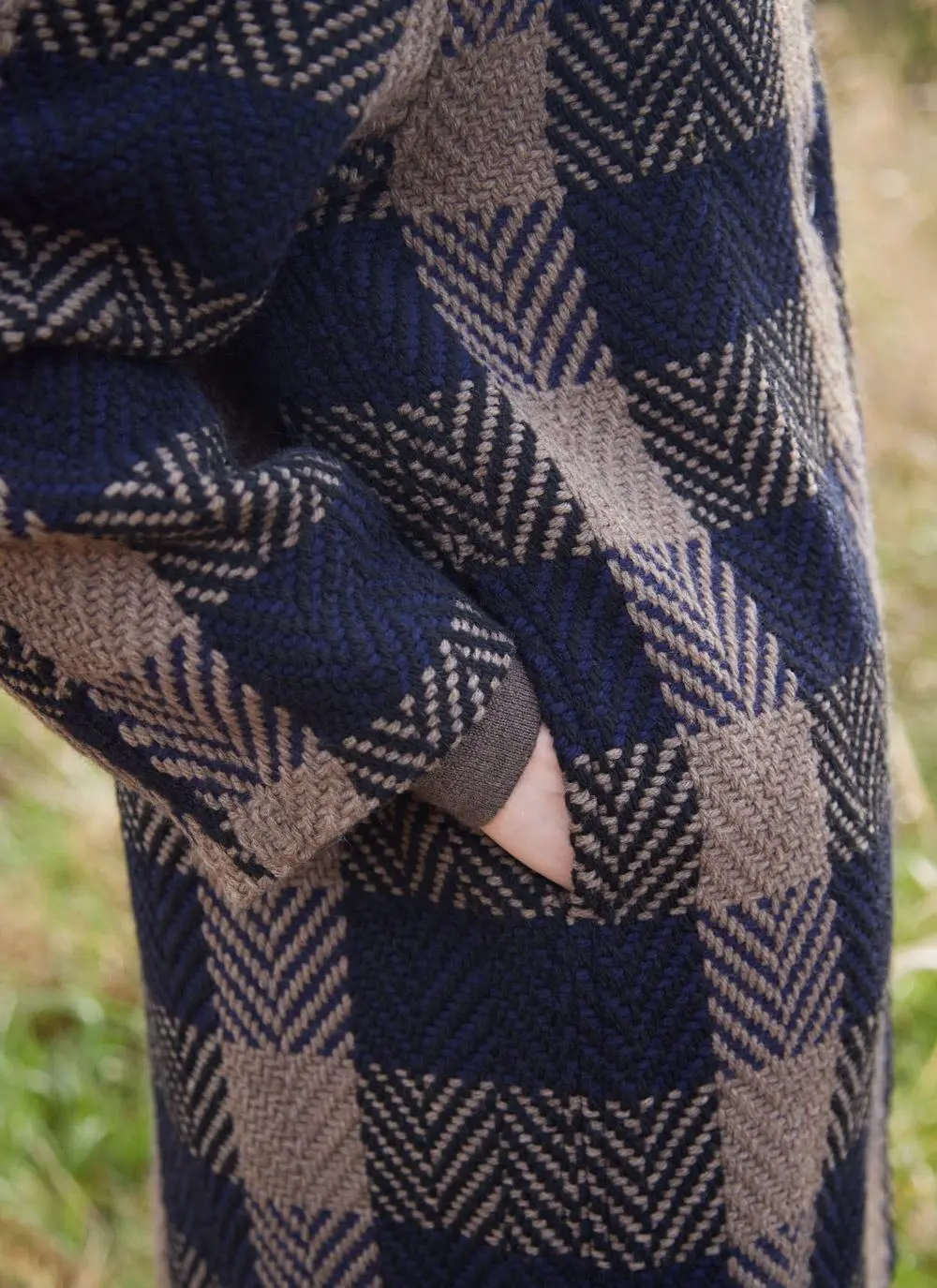 Sophie Herringbone Check Jacket 