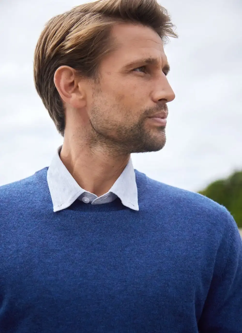 Lambswool Crew Neck Sweater