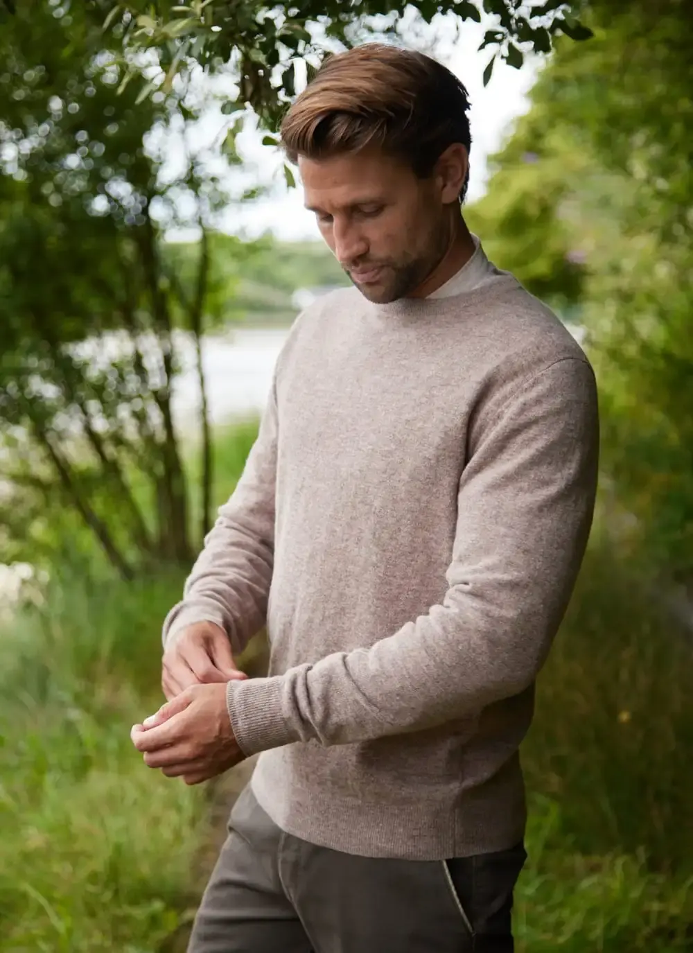 Lambswool Crew Neck Sweater