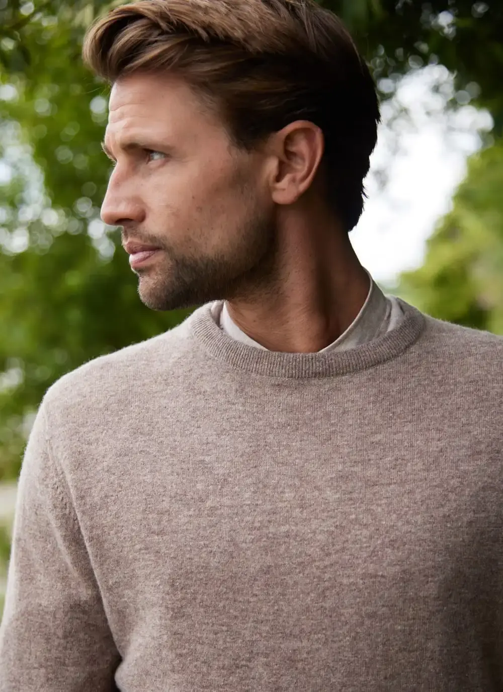 Lambswool Crew Neck Sweater