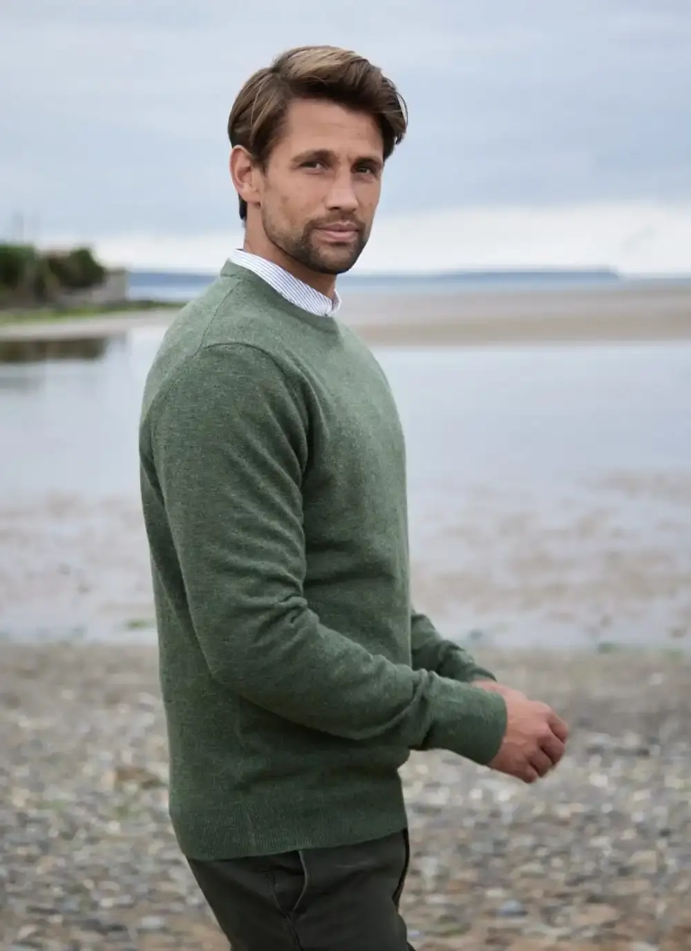 Lambswool Crew Neck Sweater