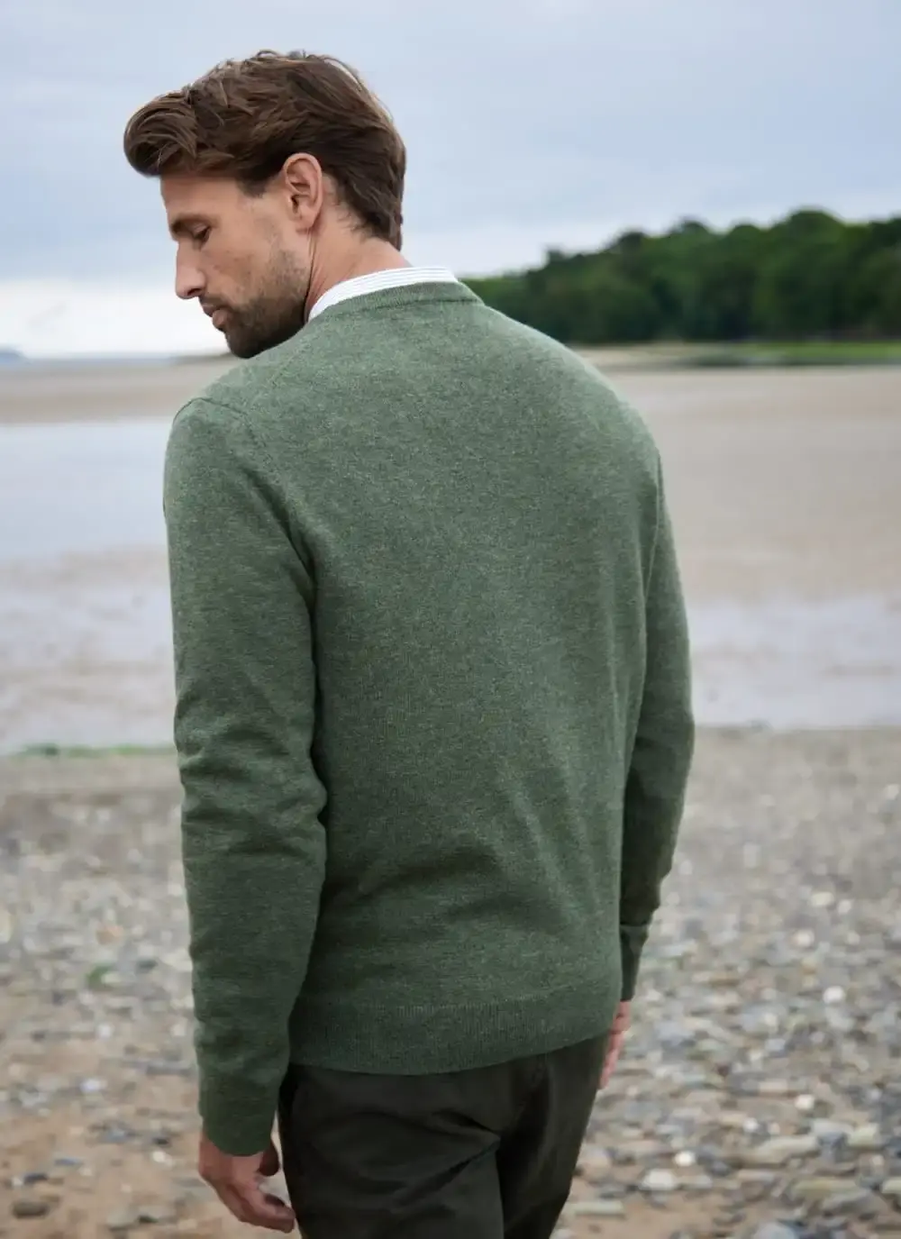 Lambswool Crew Neck Sweater