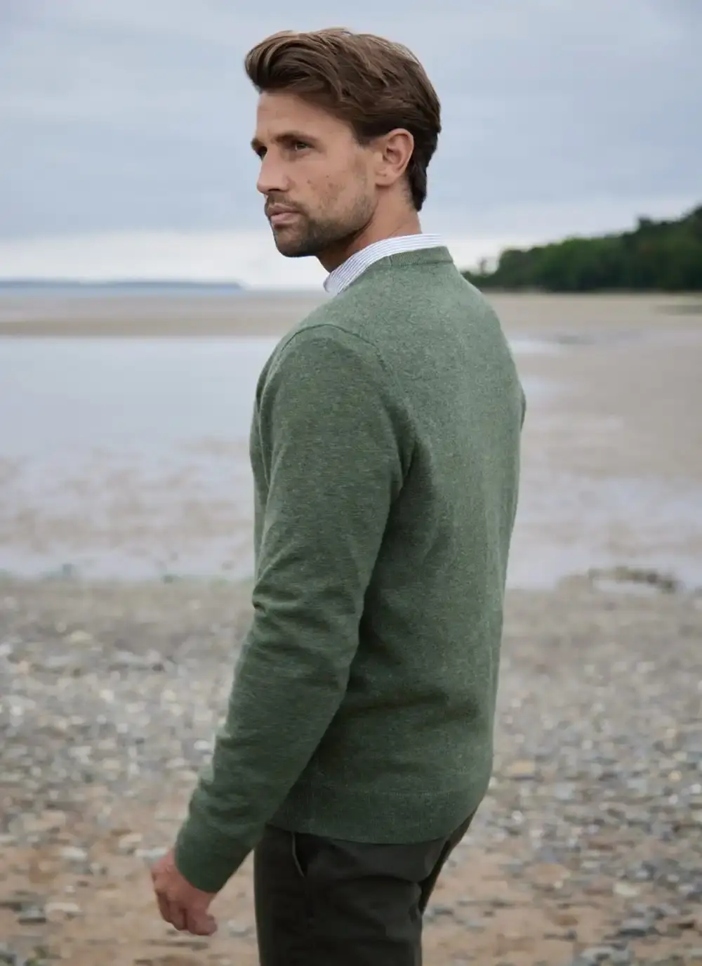 Lambswool Crew Neck Sweater