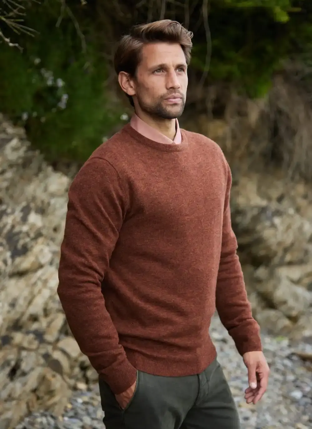 Lambswool Crew Neck Sweater