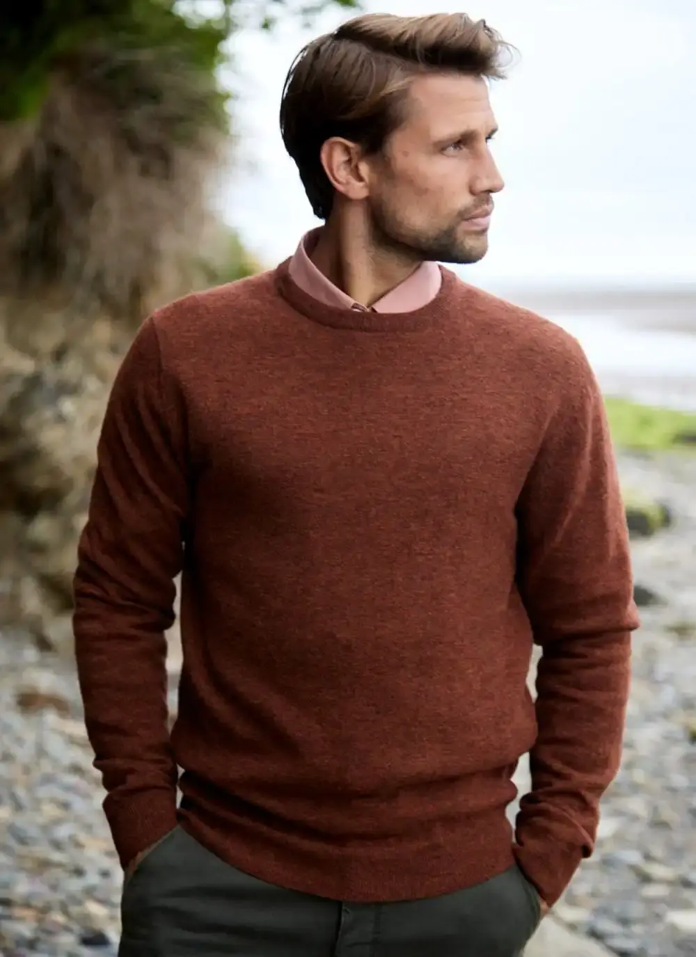 Lambswool Crew Neck Sweater