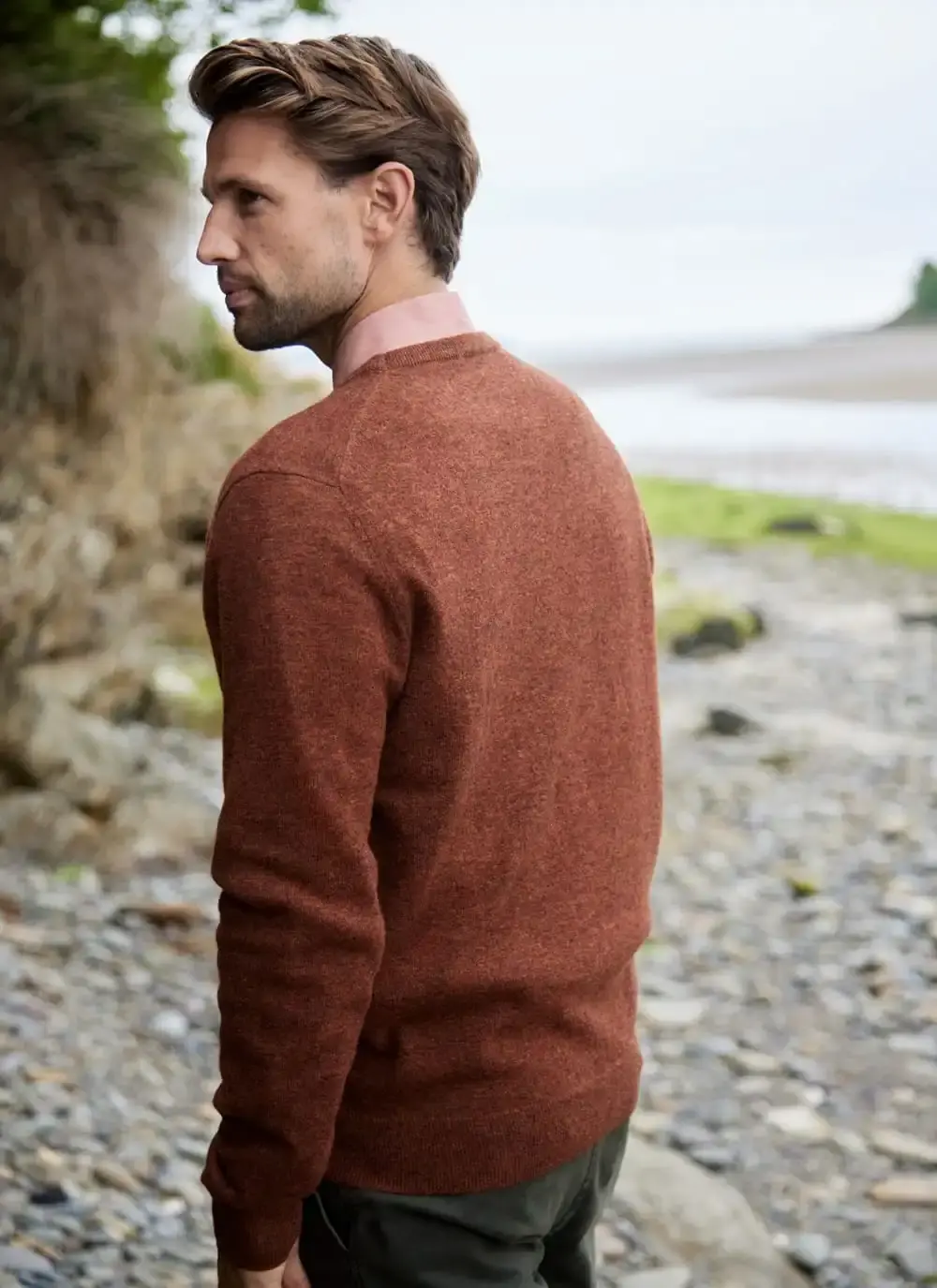 Lambswool Crew Neck Sweater