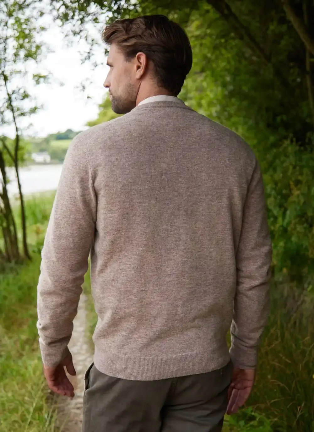 Lambswool V-Neck Sweater