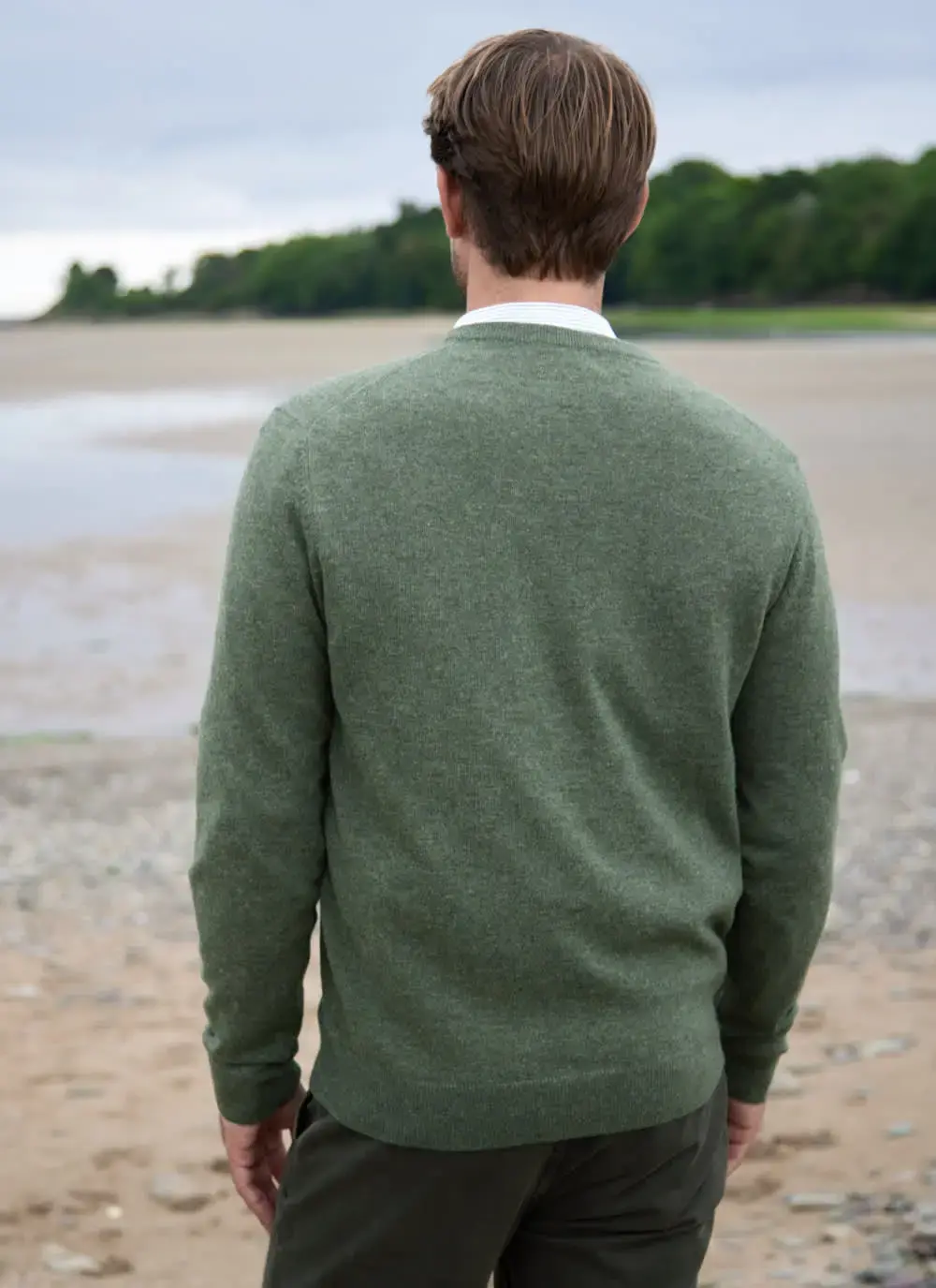 Lambswool V-Neck Sweater