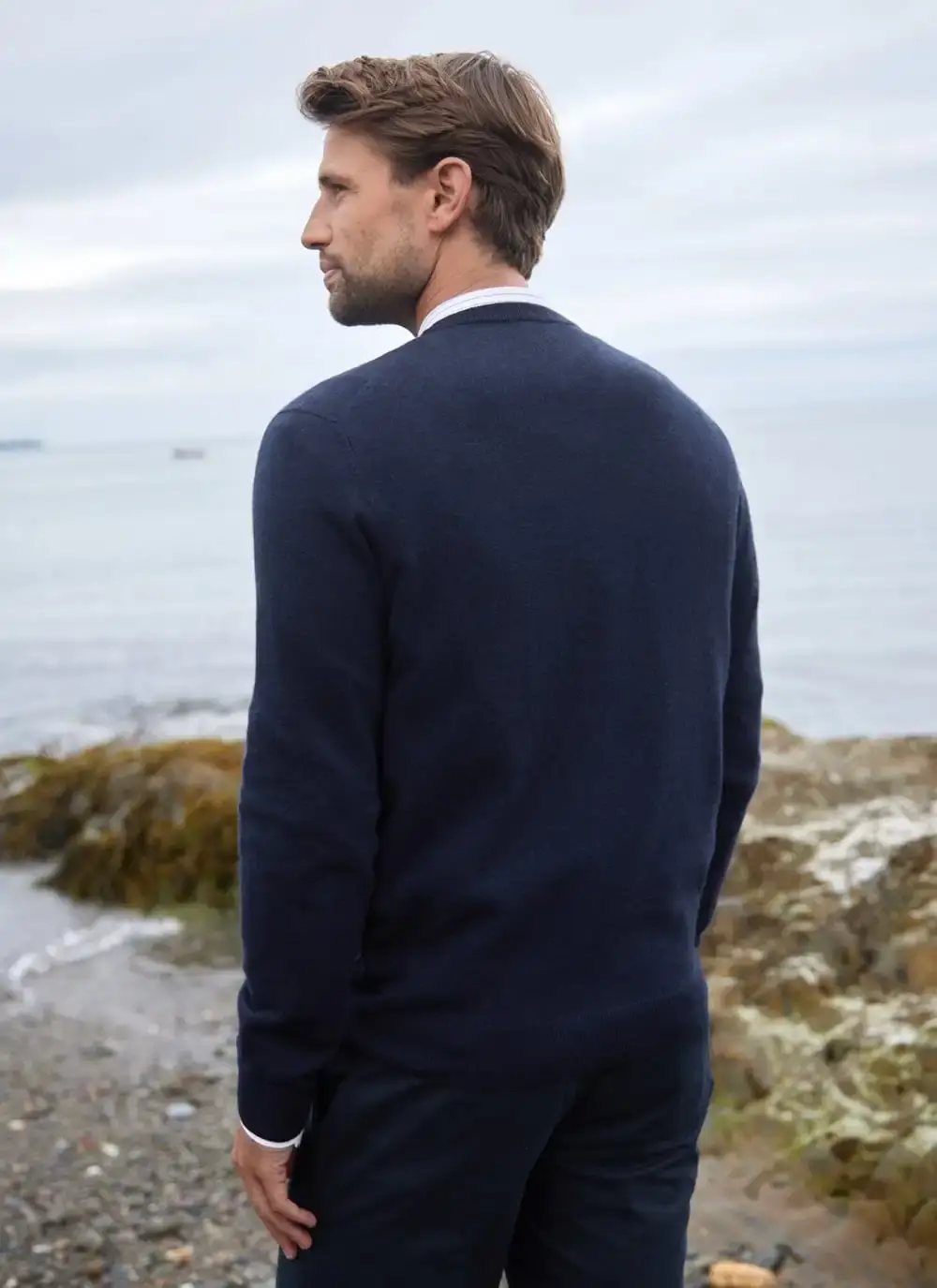 Lambswool V-Neck Sweater