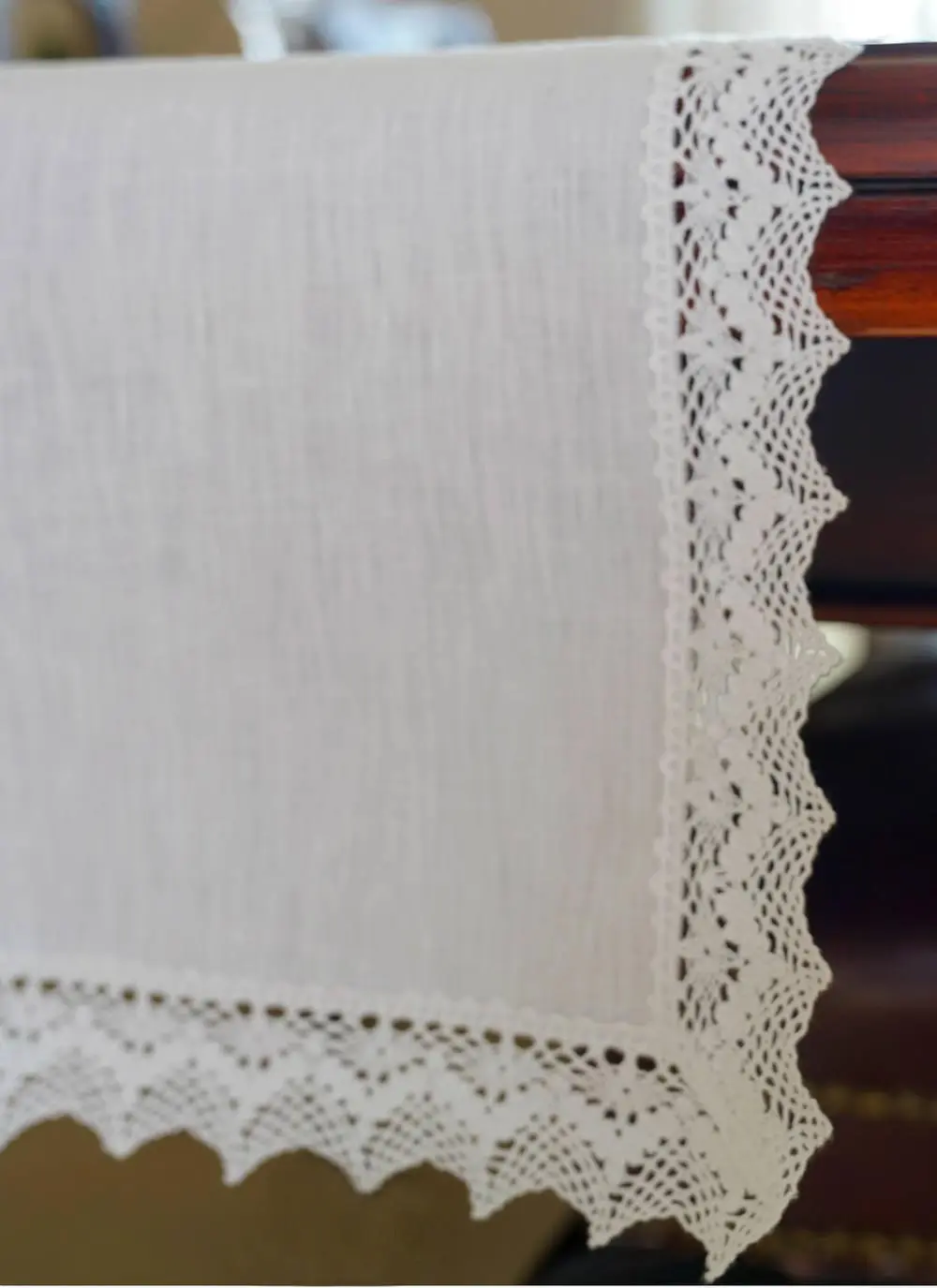 Abbey Linen Table Runner 13'' X 70''