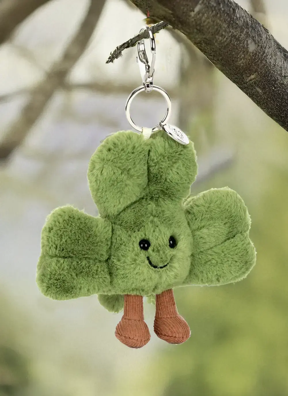 Amuseables Siofra Shamrock Bag Charm Jellycat