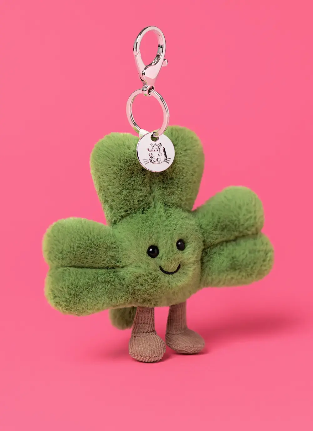Amuseables Siofra Shamrock Bag Charm Jellycat