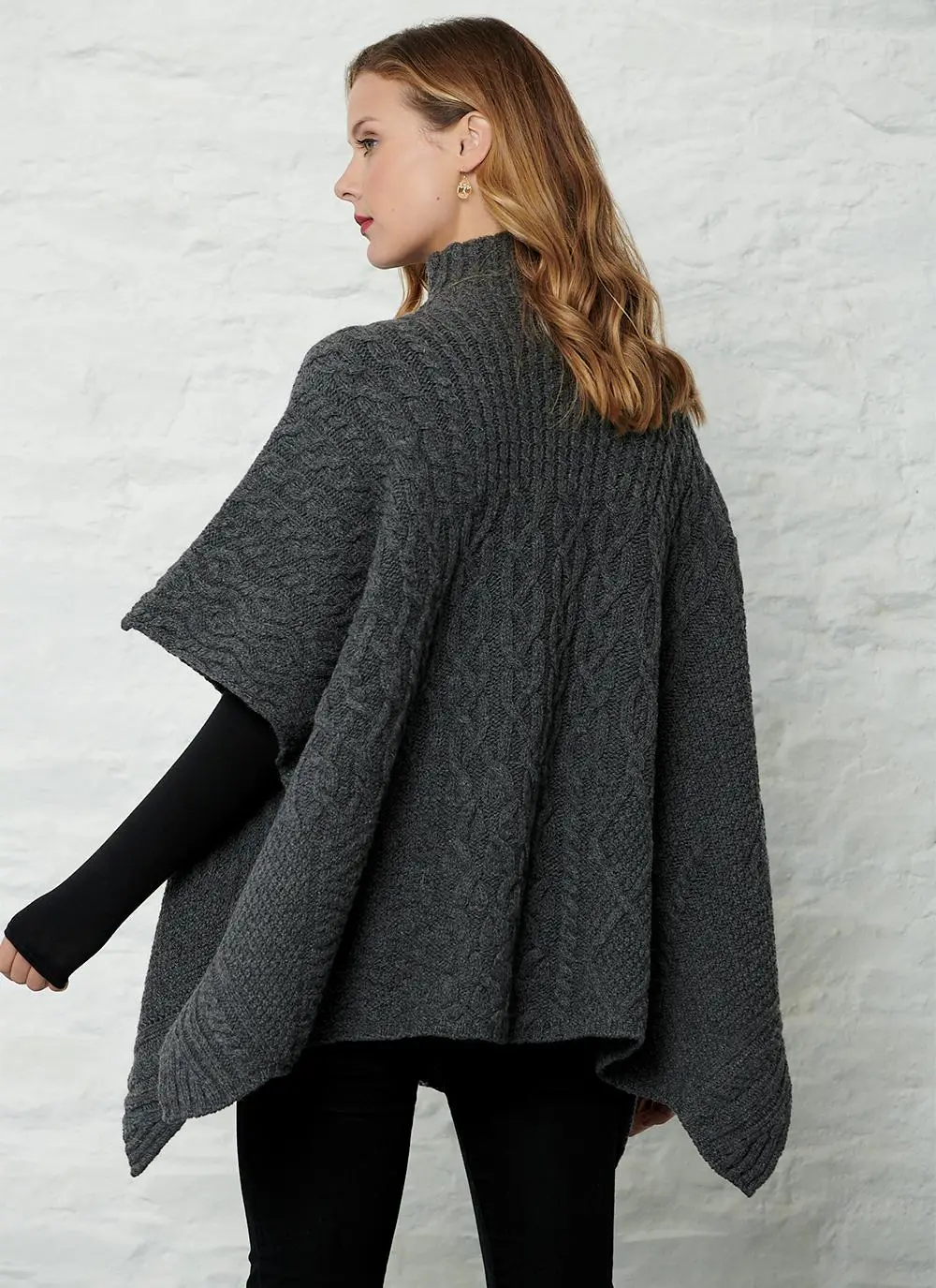 Aoife Patchwork Poncho