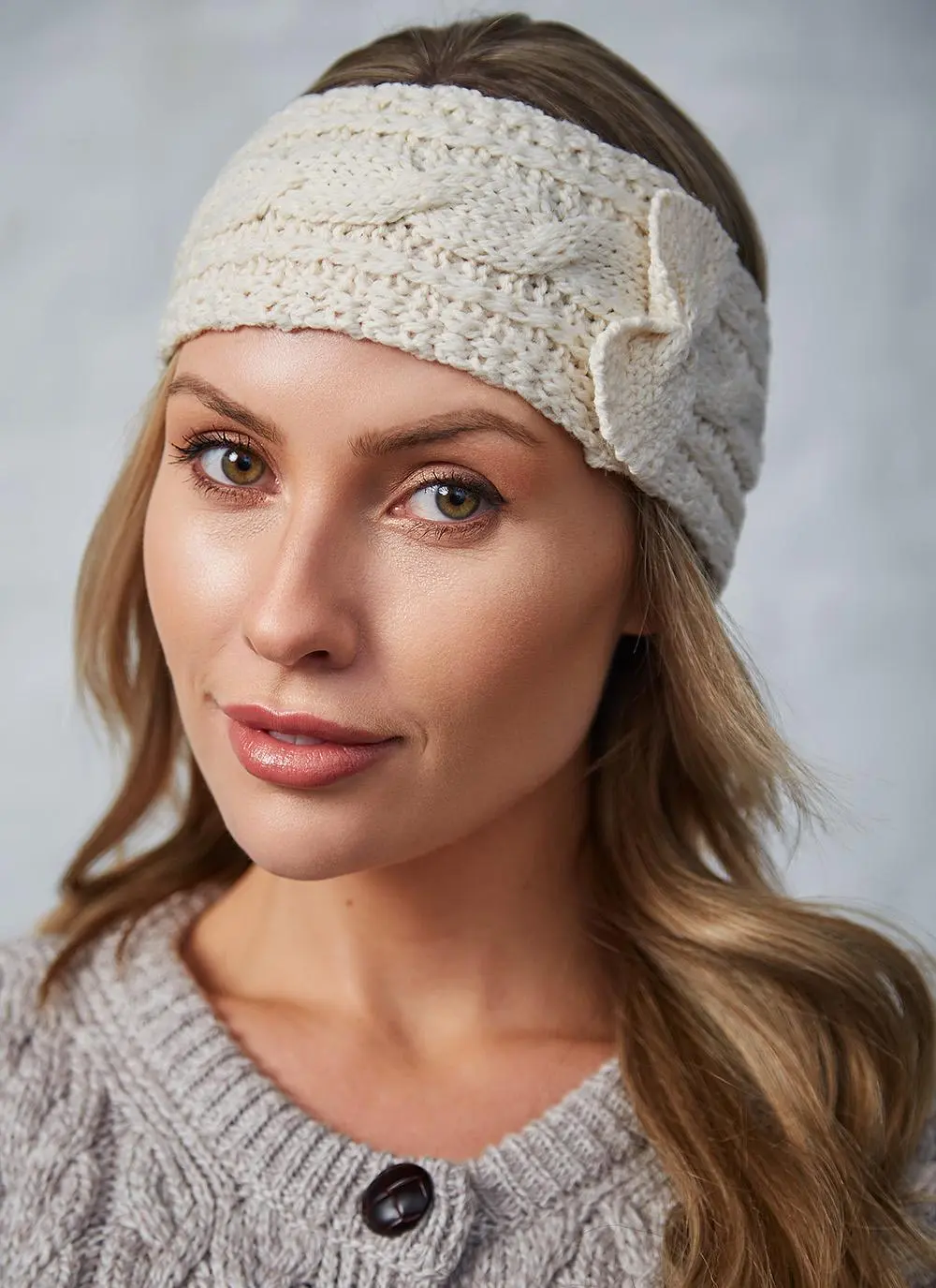 Aran Bow Headband