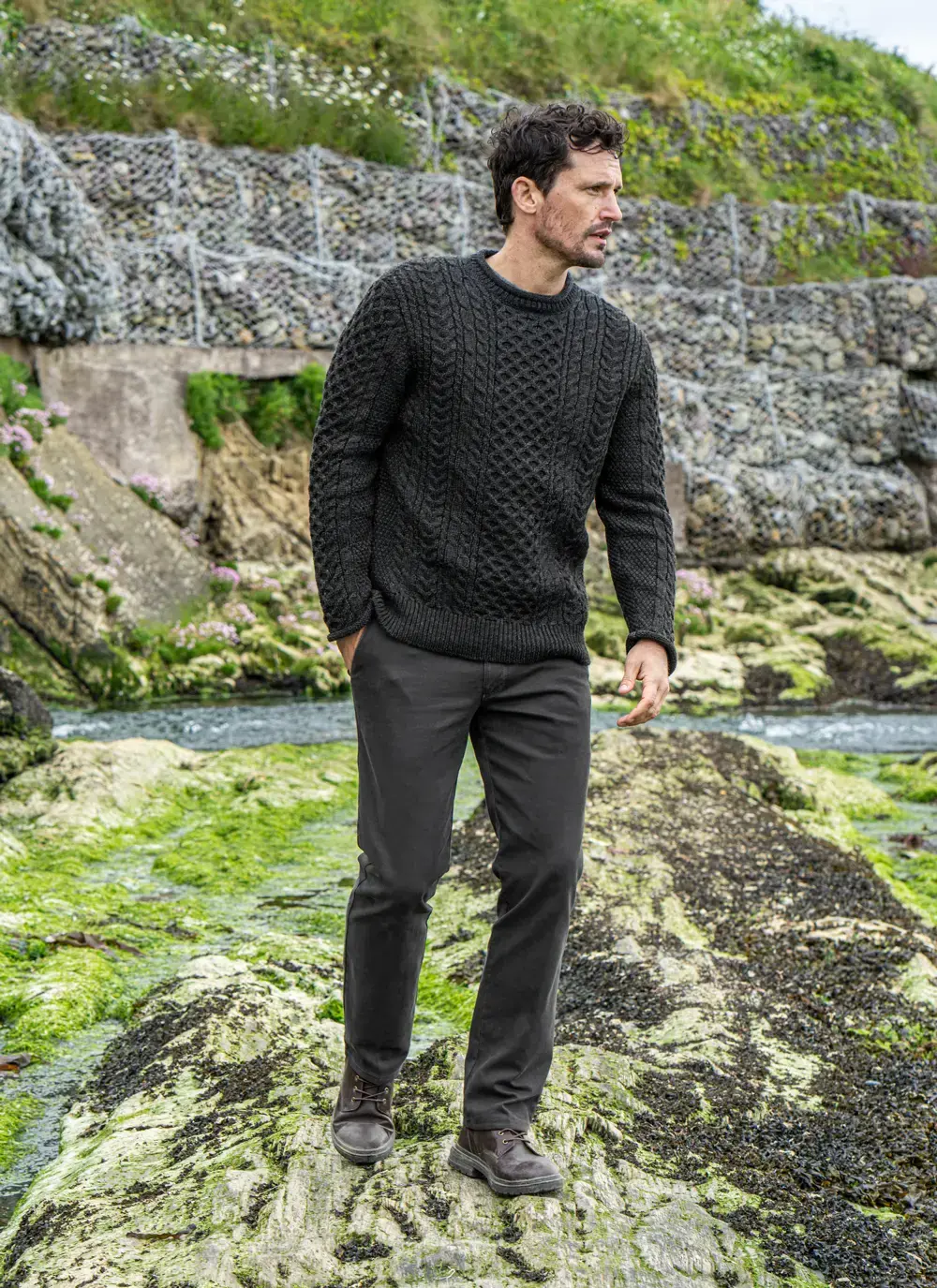 Eoghan Roll Neck Sweater