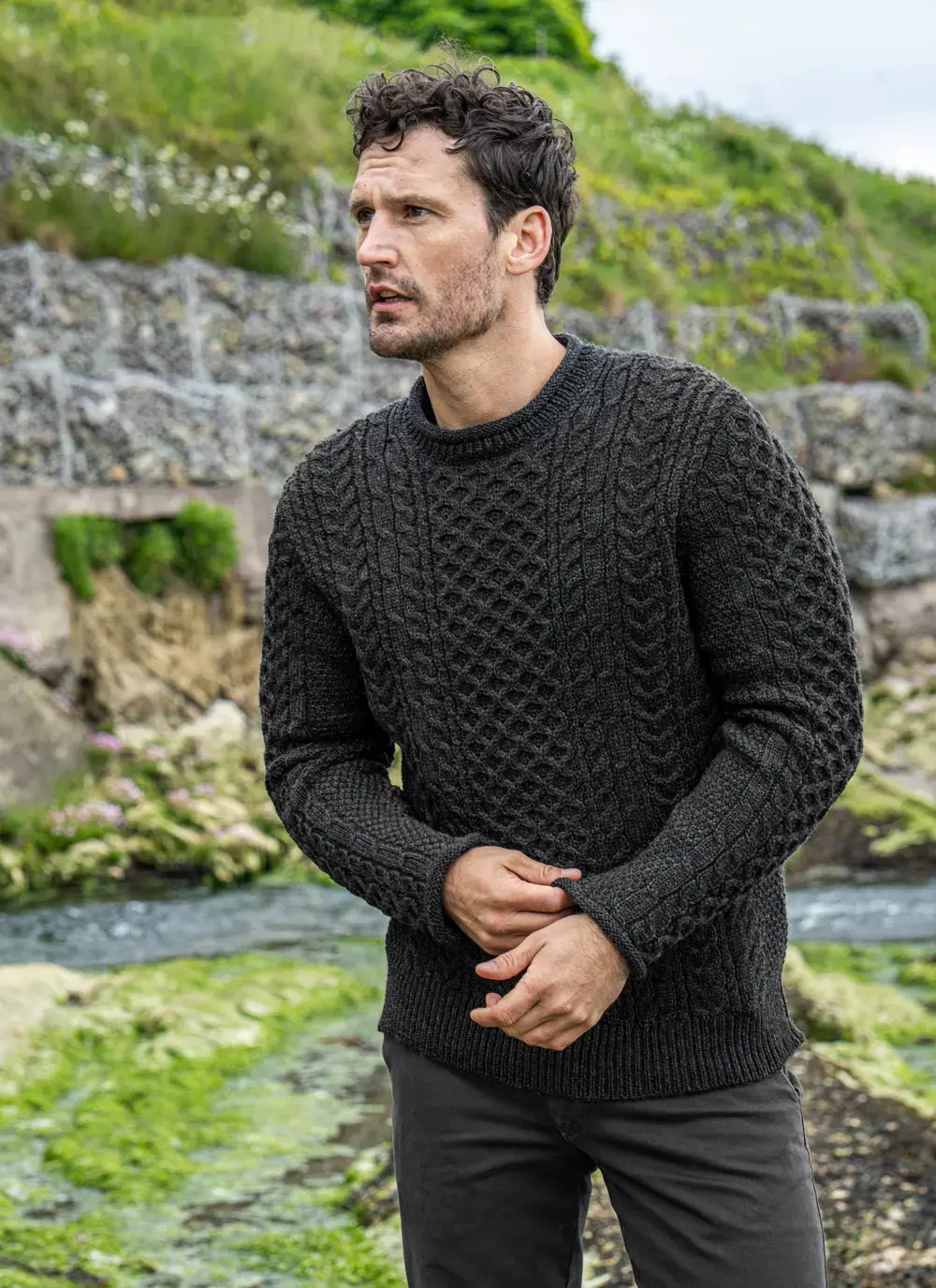 Eoghan Roll Neck Sweater