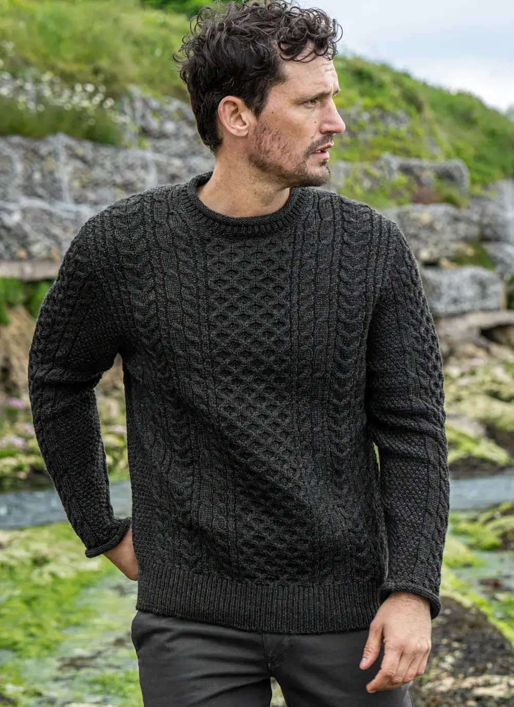 Eoghan Roll Neck Sweater