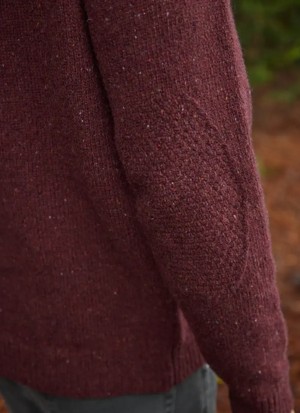 Aidan Wool Cashmere Tweed Crew