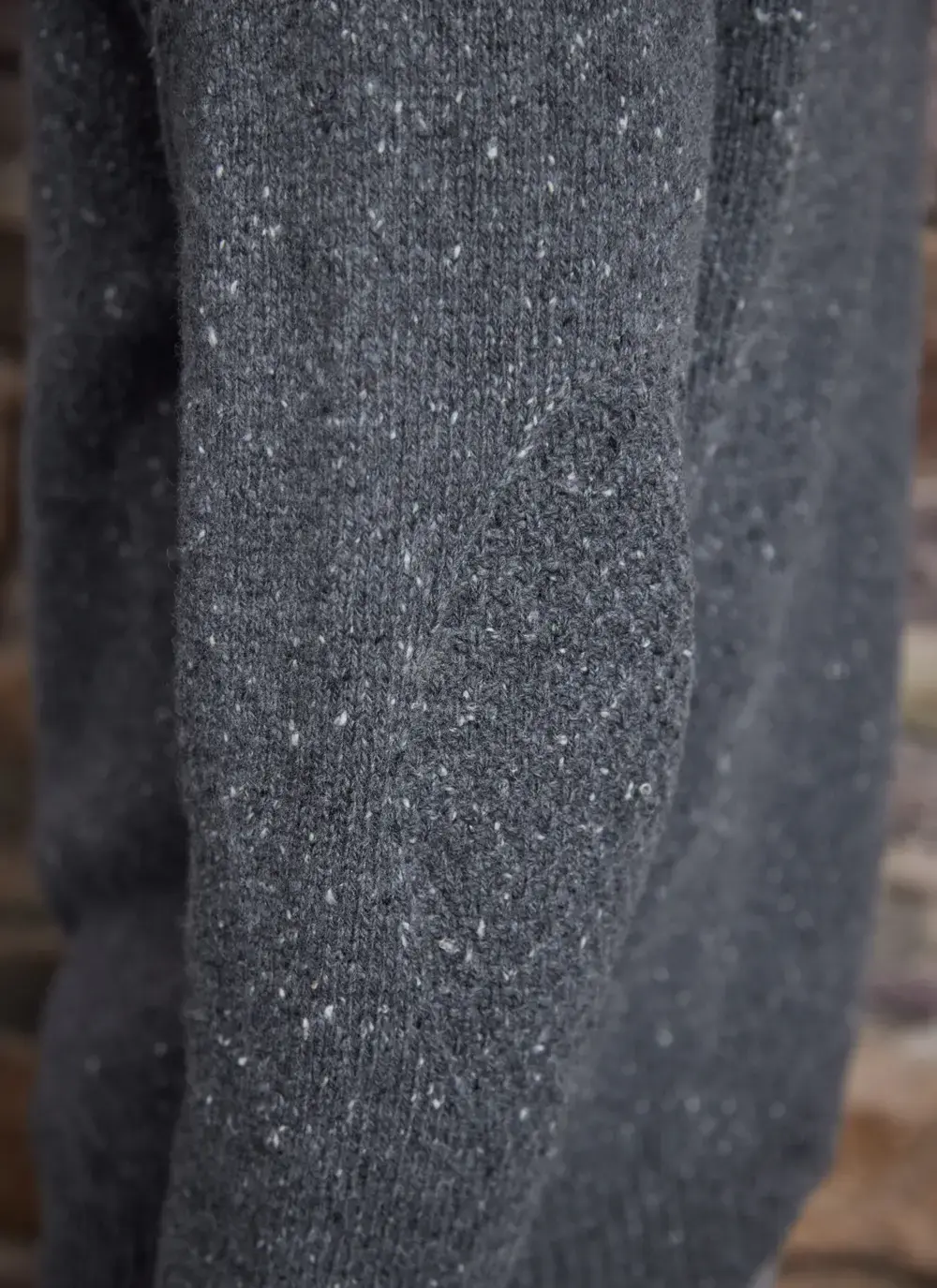Aidan Wool Cashmere Tweed Crew